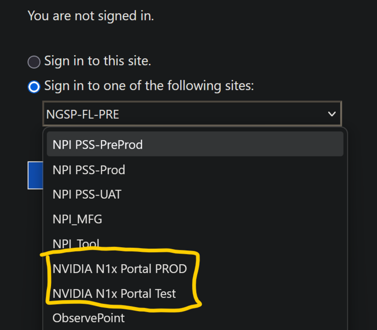 Nvidia N1X na stronie Lenovo ADFS