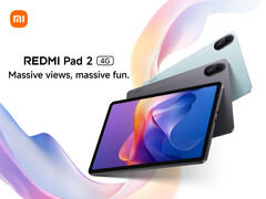 Redmi Pad 2 będzie dostępny w co najmniej dwóch wersjach kolorystycznych w momencie premiery. (Źródło obrazu: Xiaomi)