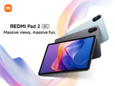 Redmi Pad 2 będzie dostępny w co najmniej dwóch wersjach kolorystycznych w momencie premiery. (Źródło obrazu: Xiaomi)