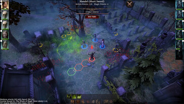 Na zdjęciu: zrzut ekranu z rozgrywki z gry „The Necromancer's Tale”.