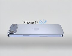 IPhone 17 Air jest teraz podobno nieco droższy niż wcześniej przewidywano. (Źródło obrazu: 4RMD via YouTube, edytowane)