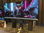 Gigabyte AORUS MO34WQC to jeden z monitorów, o których mówi się, że są wyposażone w nowy 34-calowy panel QD-OLED firmy Samsung Display. (Źródło zdjęcia: TFTCentral)