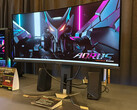 Gigabyte AORUS MO34WQC to jeden z monitorów, o których mówi się, że są wyposażone w nowy 34-calowy panel QD-OLED firmy Samsung Display. (Źródło zdjęcia: TFTCentral)