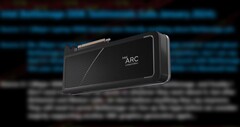 Dyskretne płyty średniej klasy Arc Alchemist, takie jak Arc A750, zadebiutowały w październiku 2022 roku. (Źródło: Intel/Moore's Law Is Dead/edytowane)
