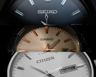 Logo firm Casio, Seiko i Citizen