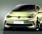 Nowy koncept Volkswagen ID.3 posiada 12-calowy (~30,5 cm) wyświetlacz infotainment. (Źródło obrazu: Volkswagen)
