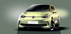 Nowy koncept Volkswagen ID.3 posiada 12-calowy (~30,5 cm) wyświetlacz infotainment. (Źródło obrazu: Volkswagen)