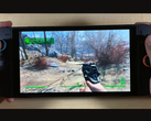 Zrzut ekranu z gry Fallout 4 uruchomionej na konsoli Nintendo Switch 2