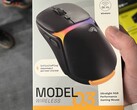 Szczegóły pudełka wycieku myszy do gier Glorious Model O3. (Źródło obrazu: @therightclicks na X)