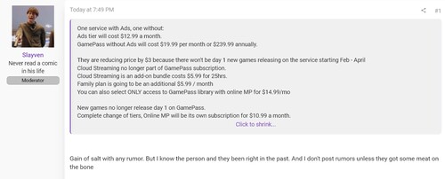 Przedstawiono ujawnione zmiany dotyczące usługi Xbox Game Pass
