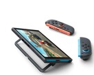 Konsola Nintendo Switch 2 na podpórce z odłączonymi kontrolerami Joy-Con.