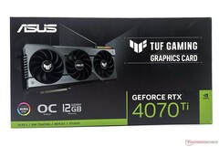 Asus TUF Gaming GeForce RTX 4070 Ti kosztuje 850 USD (źródło: Notebookcheck)