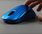 Ultralekka mysz Vaidemi Nimbus z solidną obudową w kolorze niebieskim