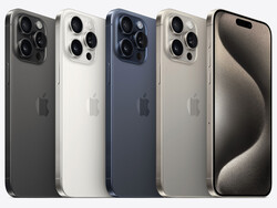 Warianty kolorystyczne Apple iPhone 15 Pro Max (zdjęcie: Apple)