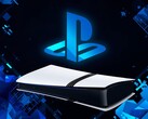 Baner konsoli PS5 Pro z widocznym logo PlayStation