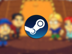 Puzzle Chambers to niezależna gra logiczna wydana w 2017 roku. Na zdjęciu okładka gry z nałożonym logo Steam (źródło obrazu: Steam)