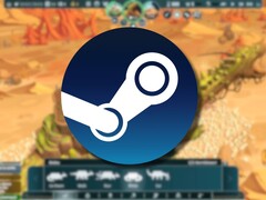 Obraz przedstawiający grę The Wandering Village i logo Steam. (Źródło obrazu: Steam)