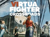 Okładka promocyjna gry „Virtua Fighter Crossroads”