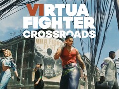 Okładka promocyjna gry „Virtua Fighter Crossroads”