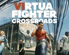Okładka promocyjna gry „Virtua Fighter Crossroads”