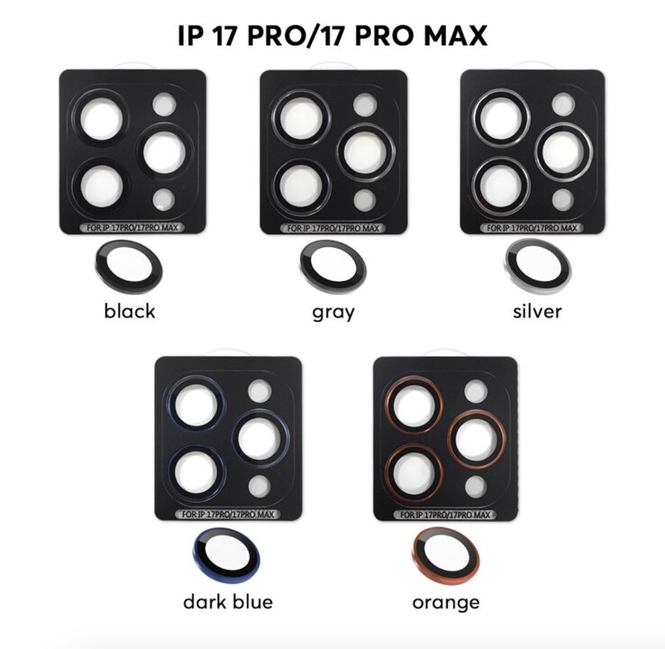 Oczekuje się, że smartfony iPhone 17 Pro i Pro Max pojawią się w tych opcjach kolorystycznych. (Źródło zdjęcia: Sonny Dickson)
