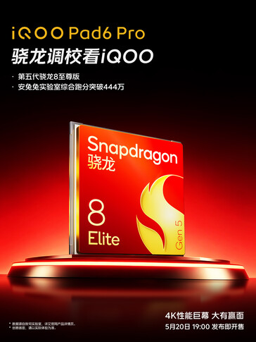 Pad 6 Pro wykorzystuje flagowy chipset Snapdragon.