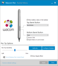 aplikacja Wacom Pen