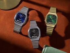 Modele Casio AQ-240E-2A2, AQ-240E-1A oraz AQ-240EG-3A (od lewej do prawej)