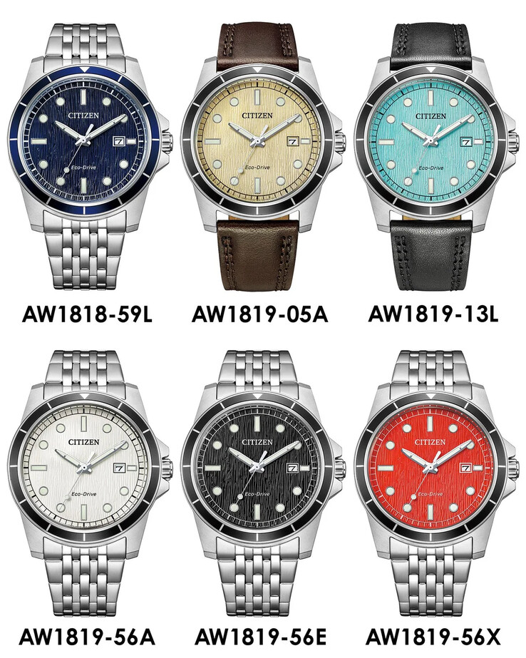 Nowe zegarki Citizen Eco-Drive, wydane w Chinach. (Źródło zdjęcia: U/Plus9Time via Reddit)