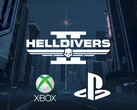 Nawiązanie do Halo ze zwiastuna Helldivers 2 Bring the Boom (źródło obrazu: Sony PlayStation YouTube, Xbox Wire z poprawkami)