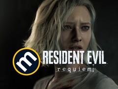 Grace z Resident Evil Requiem pokazana z logo Metacritic