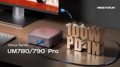 Minisforum Venus UM780 Pro / UM790 Pro mini PC (Źródło: Minisforum)