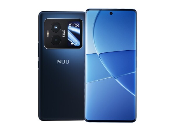 Dwa wyświetlacze w Nuu B40 to panele AMOLED. (Źródło zdjęcia: Nuu)