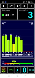 Test GPS na zewnątrz