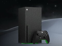Na zdjęciu: konsola Xbox Series X w kolorze Galaxy Black z dyskiem o pojemności 2 TB