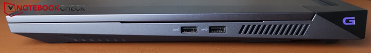 Po prawej: 2x USB-A (5 GBit/s)