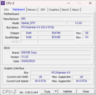 Płyta główna CPU-Z