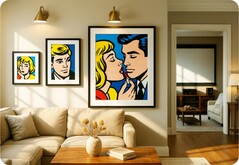 Fraimic został zaprojektowany z myślą o płynnej integracji z wydrukami artystycznymi. (Źródło zdjęcia: Fraimic)