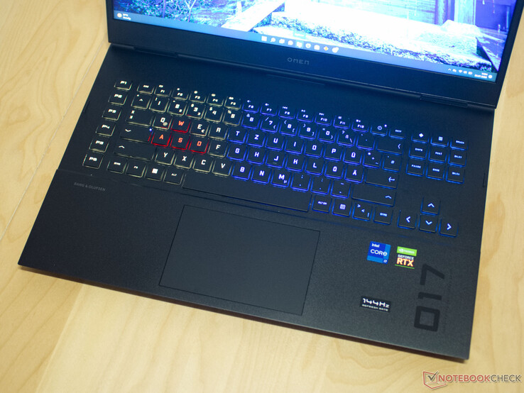 Urządzenia wejściowe urządzenia HP Omen 17