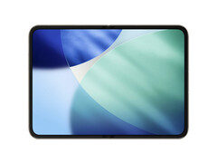 Render koncepcyjny tego, jak obecny prototyp iPhone&#039;a Fold Apple ma wyglądać po rozłożeniu. (Źródło obrazu: via Digital Chat Station)