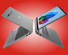 IdeaPad 5 2 w 1 14Q8Y11 może magnetycznie przechowywać pióro liniowe z tyłu.