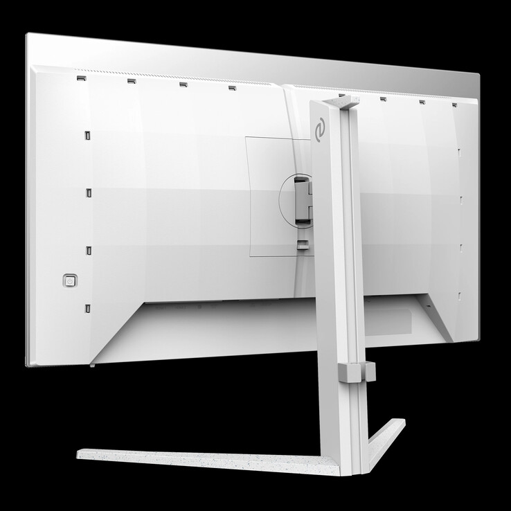 Philips Evnia 27M2N6501L posiada również 3-stronne światła Ambiglow z tyłu. (Źródło obrazu: Philips)