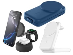 Bezprzewodowe ładowarki Belkin UltraCharge Collection obsługują szybkie ładowanie bezprzewodowe Qi2.2 25W. (Źródło zdjęcia: Belkin)