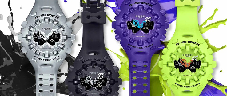 Zegarek Casio G-Shock GA-V01 jest dostępny w czterech kolorach. (Źródło zdjęcia: Casio)