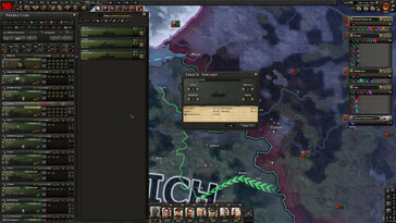 Na zdjęciu: Zrzut ekranu z gry Hearts of Iron IV.