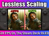 Bezstratne skalowanie na Steam Deck OLED pokazuje pozytywne wyniki we wstępnych testach (źródło obrazu: ETA Prime)