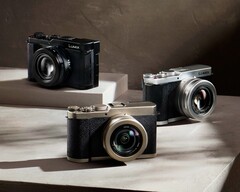 Lumix L10 jest dostępny w trzech kolorach, Titanium Gold jest oferowany jako edycja limitowana.
