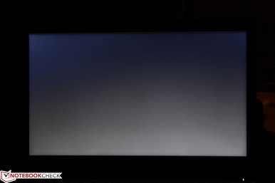 ekran wyświetlający czarny obraz