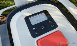 Panel sterowania i wyświetlacz kosiarki automatycznej