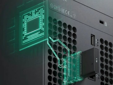 Instalacja karty rozszerzeń Seagate Xbox (źródło obrazu: Best Buy)